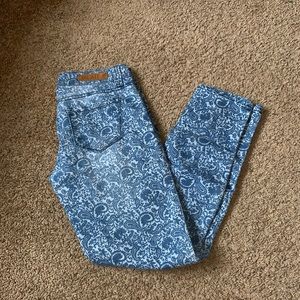 Patterned jeans